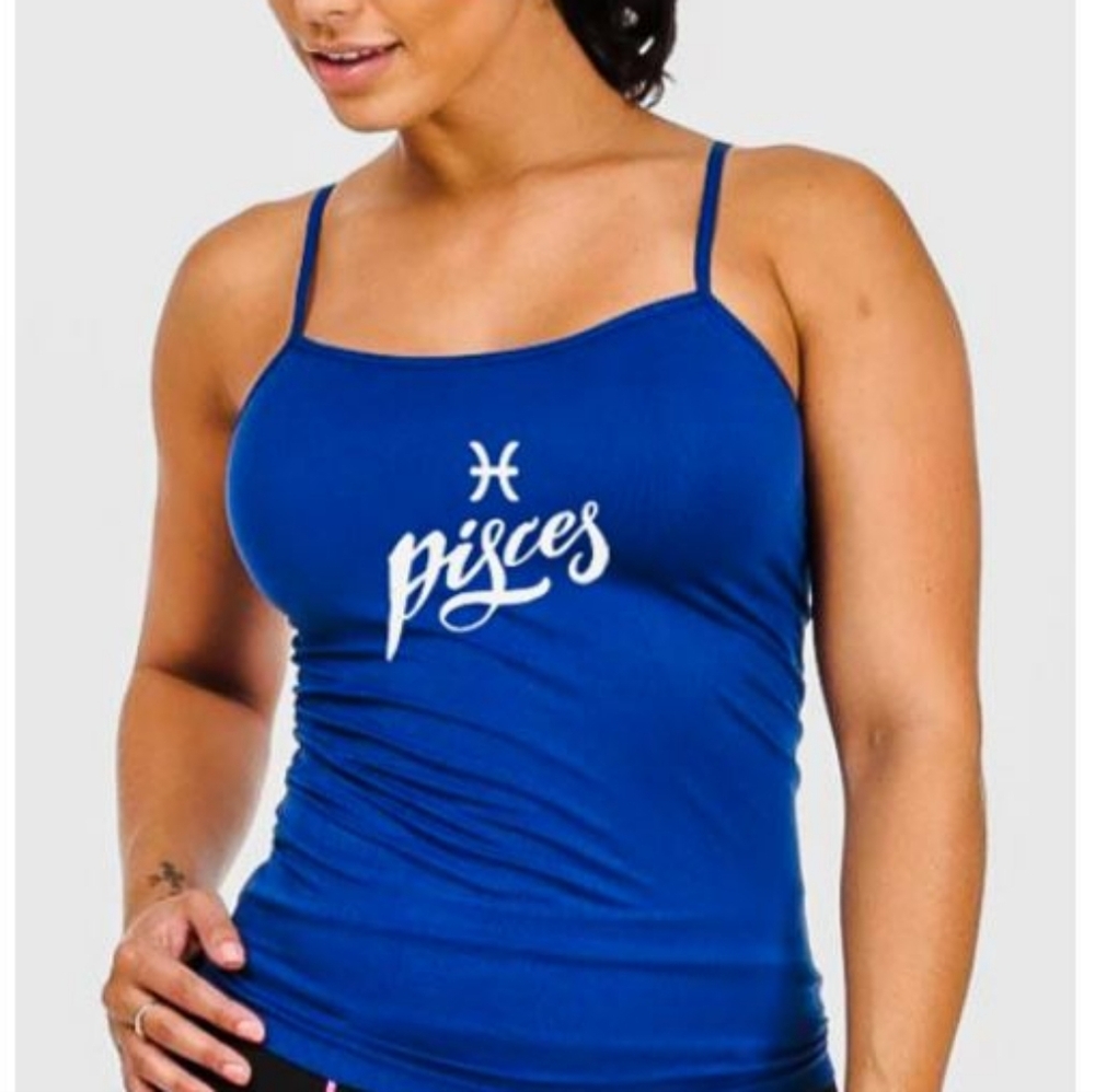 NEW! Blue Pisces Tank Top